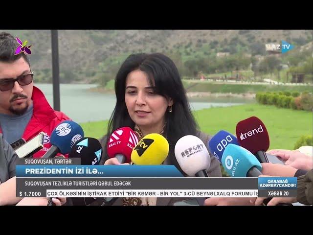 Dövlət Turizm Agentliyi Suqovuşana mediatur təşkil edib  | AzTV | 17.10.2023