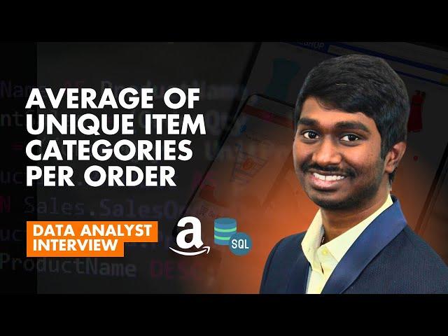 Amazon SQL Interview Questions: Lead Data Analyst Solves Complex E-Commerce SQL Problem