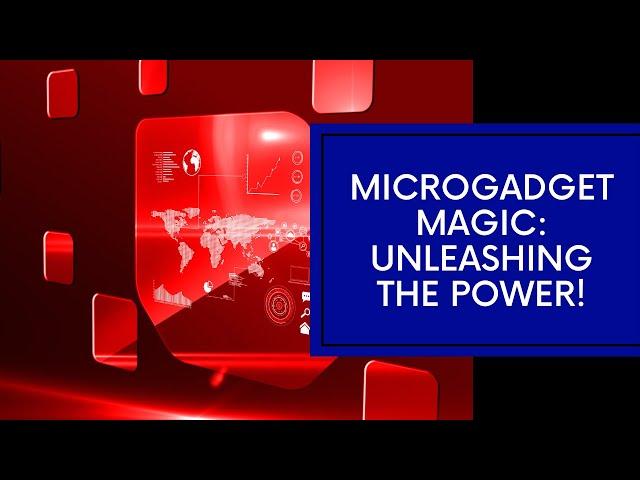 Microgadget Mania: Unveiling Tiny Tech Gadgets That Pack a Punch!