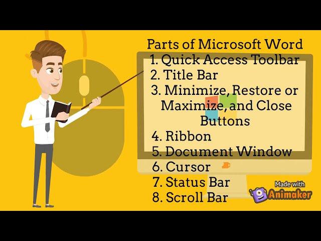 What are the Parts of Microsoft Word