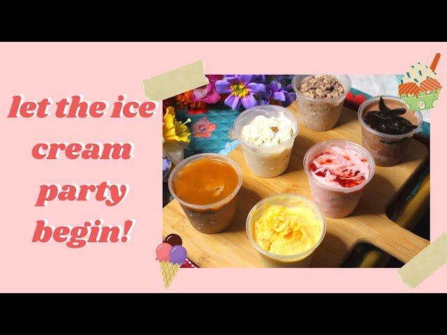 Six Flavors Of Homemade Ice Cream | #Homemade Ice Cream | Chocolate Ice Cream | The Visionary Family