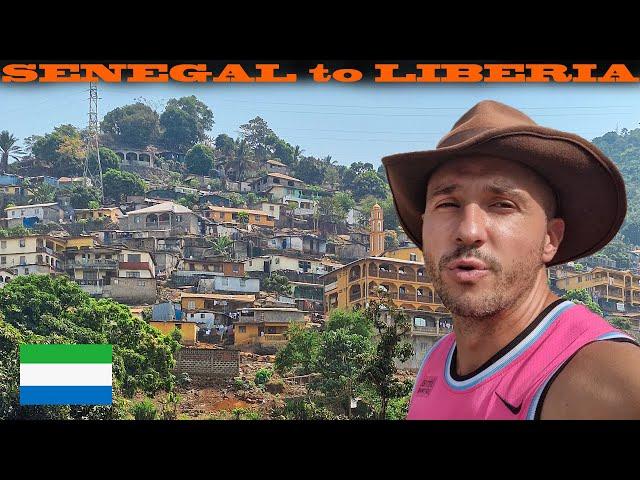 Life in Sierra Leone  Senegal to Liberia Ep 12