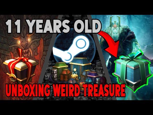 Unboxing Nostalgic Items in Dota 2 Treasures - The Weirdest Items in Dota