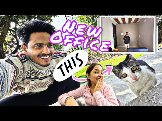 Ghar Pe Aya Mango ka Naya Dost | New Office Revealed 