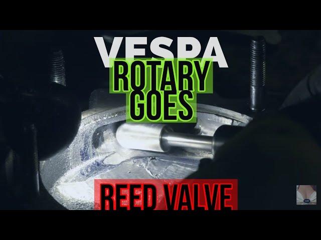 vespa: DESTROYING rotary valve 2go REED VALVE | FMP-Solid PASSion |