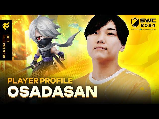 [PLAYER PROFILE] OSADASAN | SWC2024 | ASIA-PACIFIC CUP | Summoners War