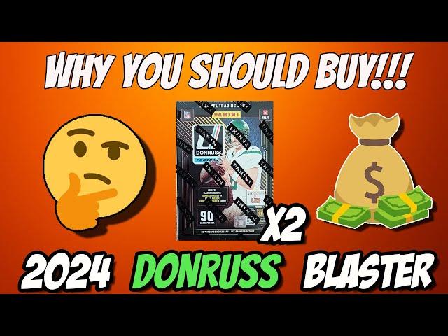 ‍️ WHY YOU SHOULD BUY: Brand New 2024 Donruss Football Blaster Boxes