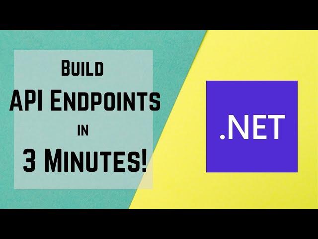 How to Create API Endpoint in 3 Minutes!