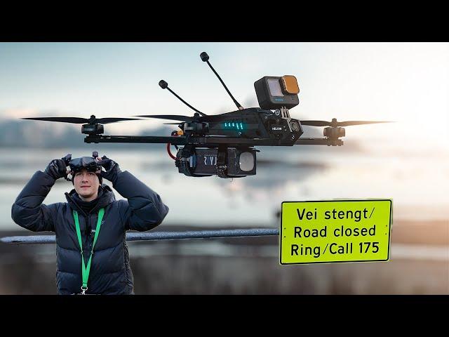 10-inch Chasing Arctic Calm: Long-Range FPV Adventure in Lofoten Before Winter