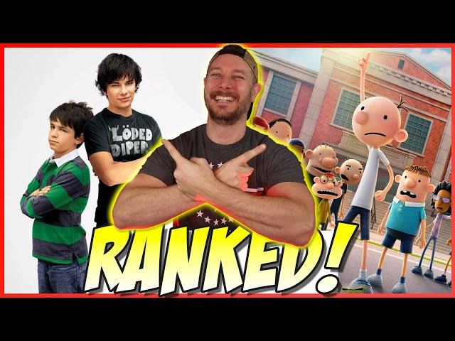 All 5 Diary of a Wimpy Kid Movies Ranked!