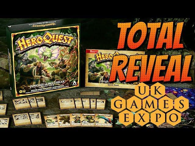 HeroQuest: Jungles of Delthrak TOTAL REVEAL at UK Games Expo