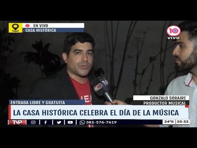 Entrevista en Canal 10 (Movil Noticiero TV Prensa) 22-11-22 - Gonzalo Soraire