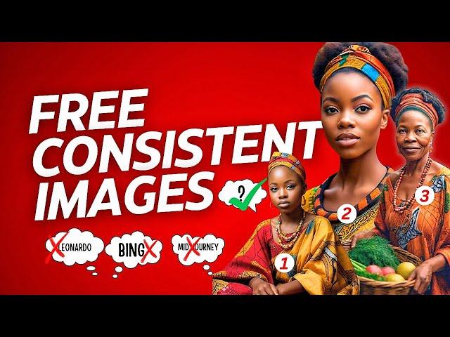 Generate Unlimited Consistent Animations and Images for African Folktale Stories Channel