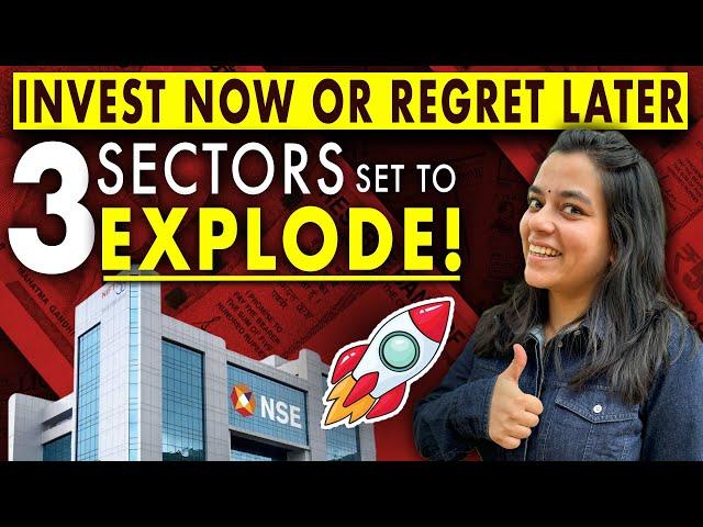 3 BEST Sectors For LONGTERM WEALTH️ | Must Watch Video |Onesanika