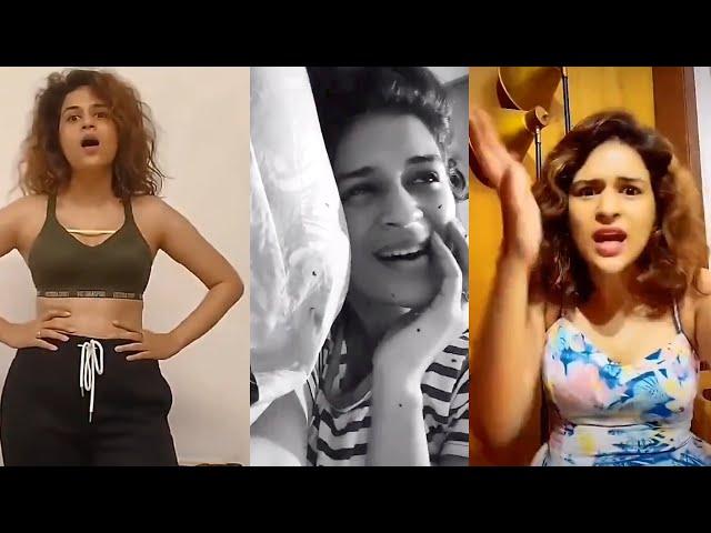 Shraddha Das Goes Crazy In Quarantine Times