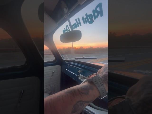 It’s a vibe #sunset #summermood #ride #drive #vw #righthanddrive #vibes