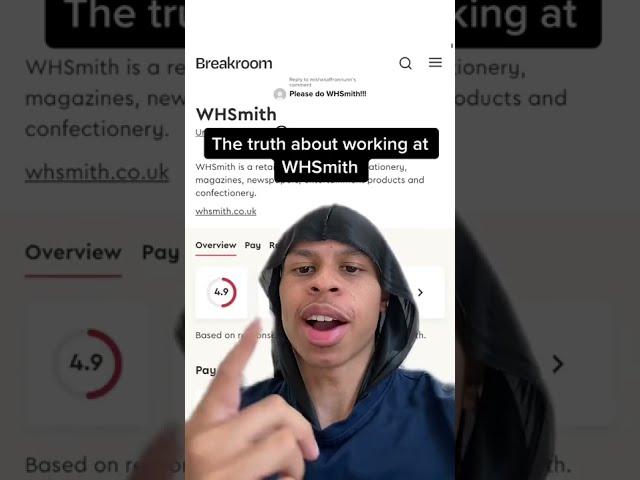 The truth about working at WHSmith