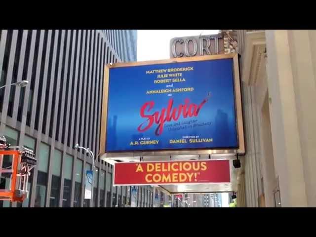 Sylvia Moves Into The Cort Theatre