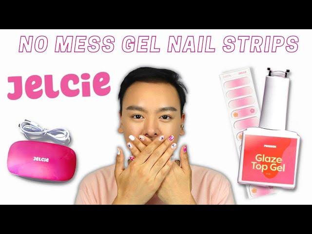  NO MESS NAIL POLISH! Jelcie Gellies Semicured Gel Nails Honest Review/Unboxing/Demo/ Pros & Cons