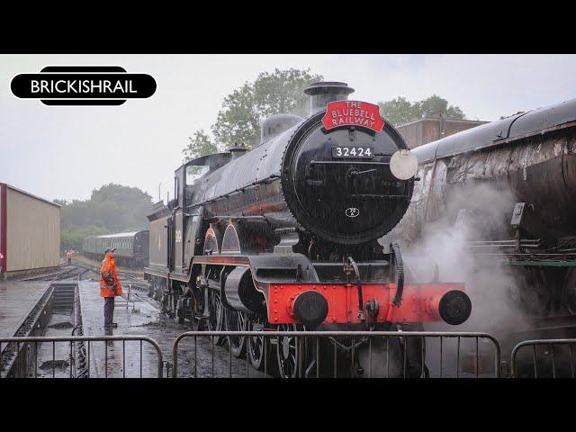 LBSCR Atlantic 32424 'Beachy Head' Launch | Bluebell Railway - Brighton Works Weekend - 24/08/24