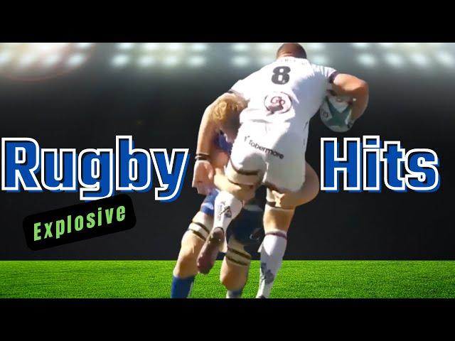 1 Minute and 20 Seconds of HUGE RUGBY HITS