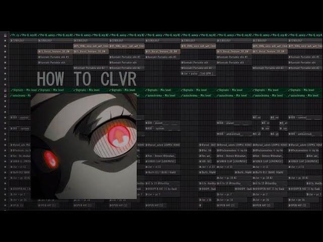 (free flp)How to make ambient beats like clvr/lovemusic