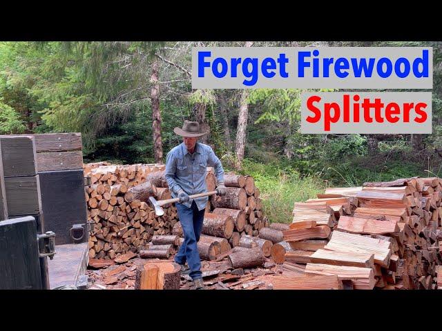 When a Splitting Maul is Better than a Firewood Splitter