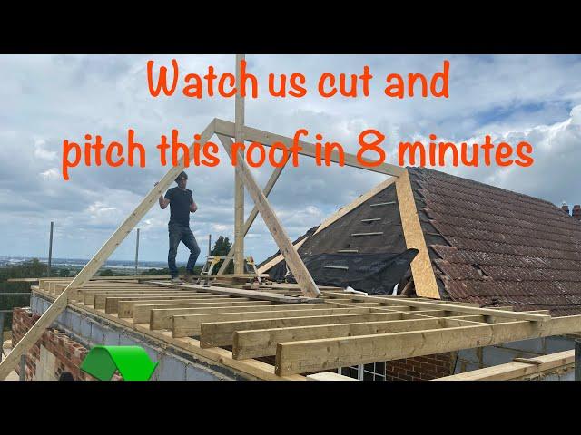 Cut and pitch your own loft conversion or extension roof.. it’s really not that hard!