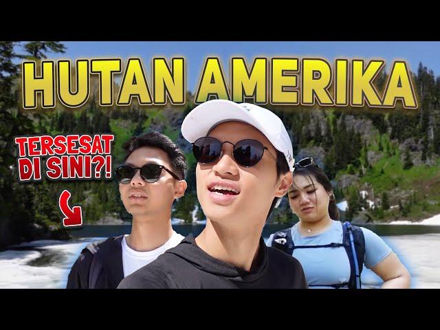 SEREM BANGET Kita Hampir TERSESAT di DANAU BEKU di AMERIKA⁉️ Untung hiking bareng DILLON & JOYA