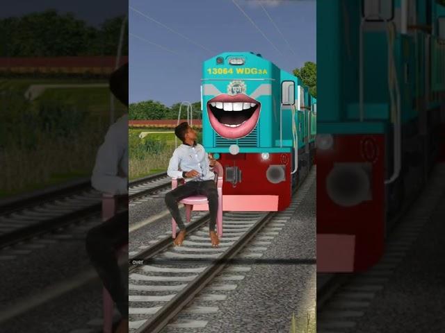 funny train vfx magic video #shorts #youtube