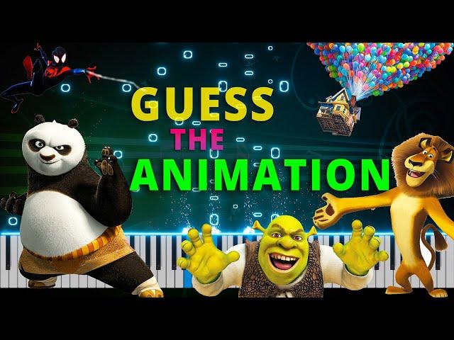 GUESS THE ANIMATION MOVIE [Piano Quiz]