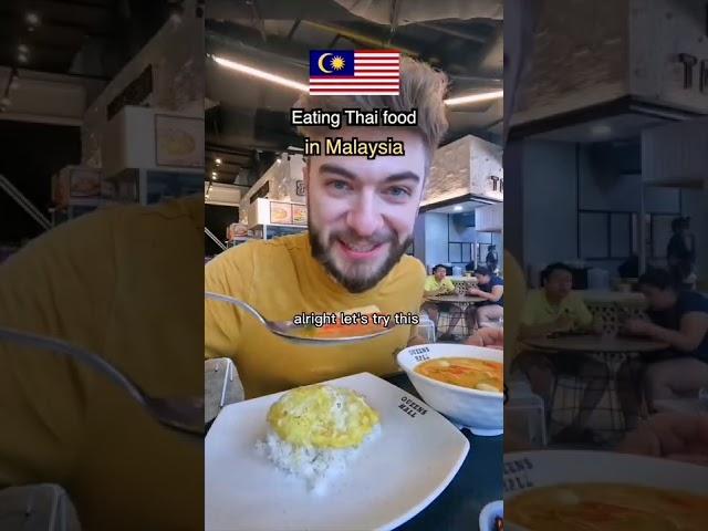 Eating Thai Food In Malaysia