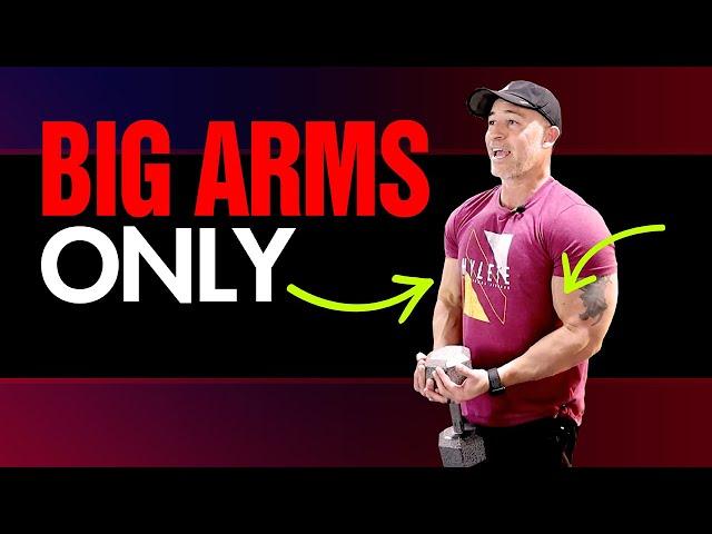 How To Grow Your Arms With Dumbbells ONLY! (Full Workout and Exercise Demonstrations)