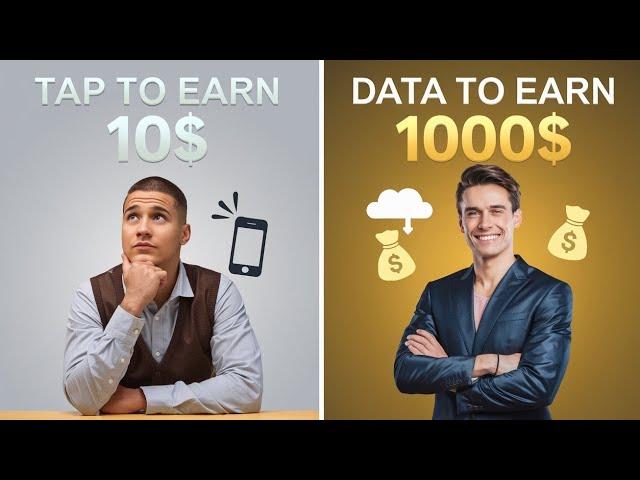 Missed Tap to Earn  Don't miss Data to Earn