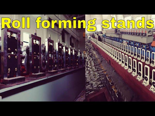 【Roll forming machine】: Roll forming stands | Roll forming machine component " LOTOS 2020 "