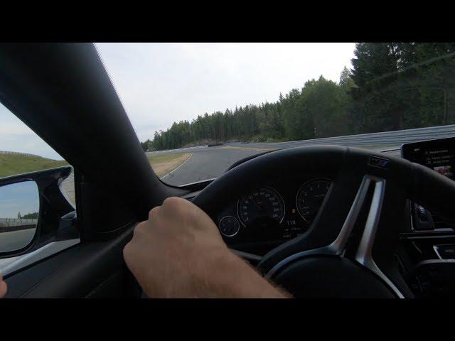 Powerslides in the BMW M4 CS