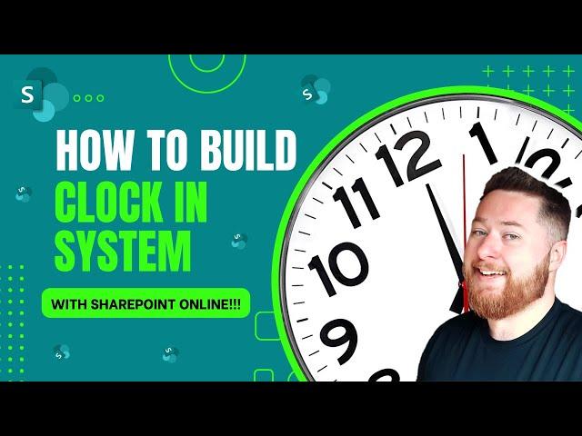 How to build a Clocking in System with SharePoint and Power Automate
