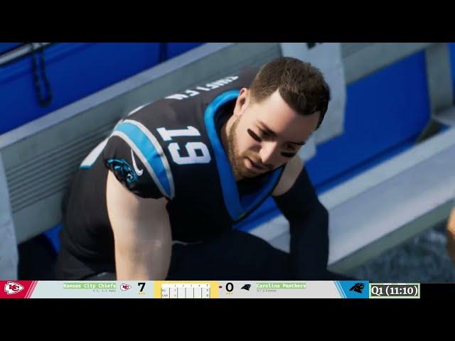 NFL LIVE Kansas City Chiefs vs Caroline Panthers| Week 11 NFL Full Game - 11th November 2024 NFL25