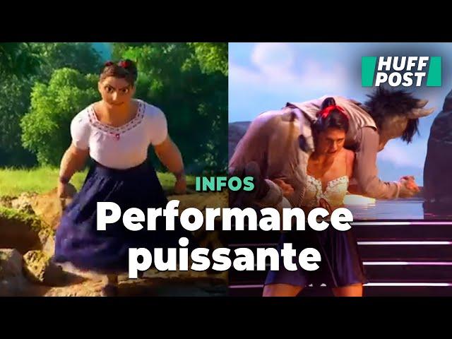 La joueuse de rugby Ilona Maher danse sur une chanson Disney qui célèbre les femmes fortes