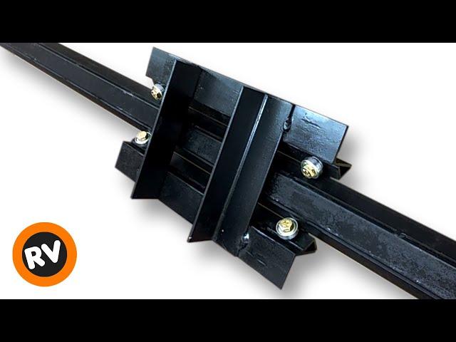 MULTIUSO homemade SLIDING RAIL - LINEAR Bearing / CNC / Mechanisms