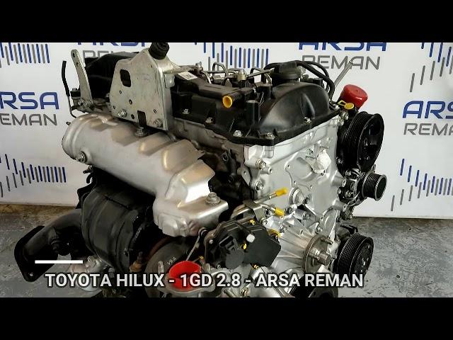 Motor reman Toyota Hilux 1GD - ARSAReman