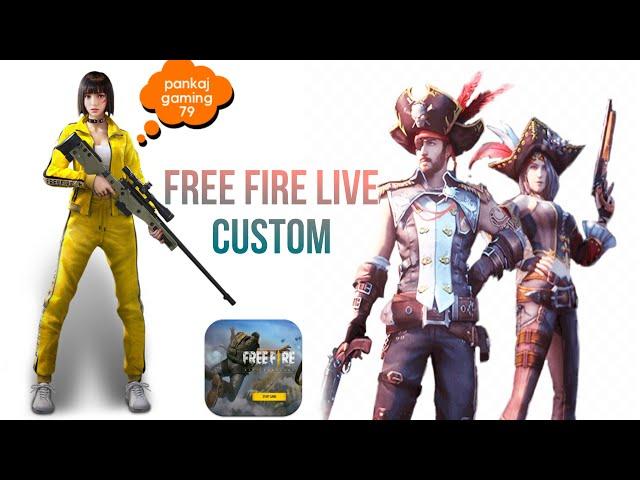 Free fire live gameplay custom room PANKAJ GAMING 7