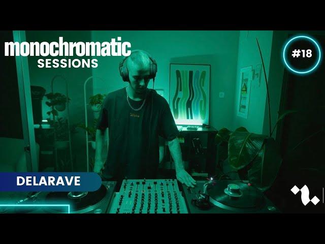 Techno & Hardgroove Vinyl DJ Set I DELARAVE I Monochromatic #18