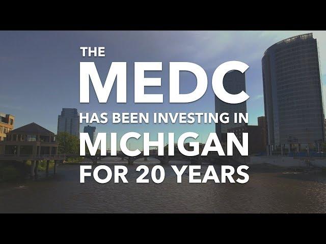 20 Years of Investment | Michigan Economic Development Corporation