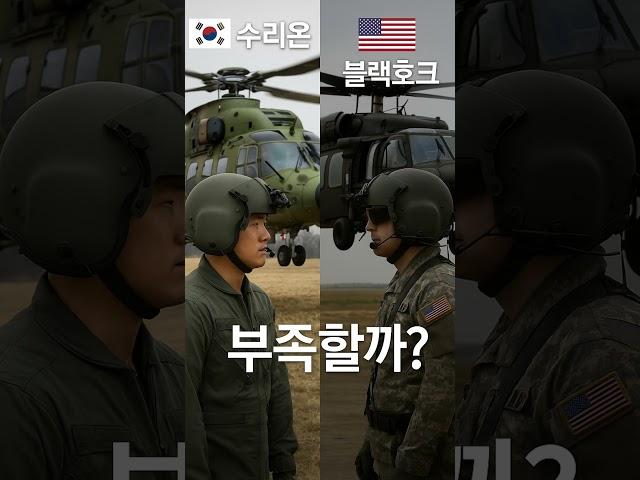 수리온, 블랙호크보다 부족할까?