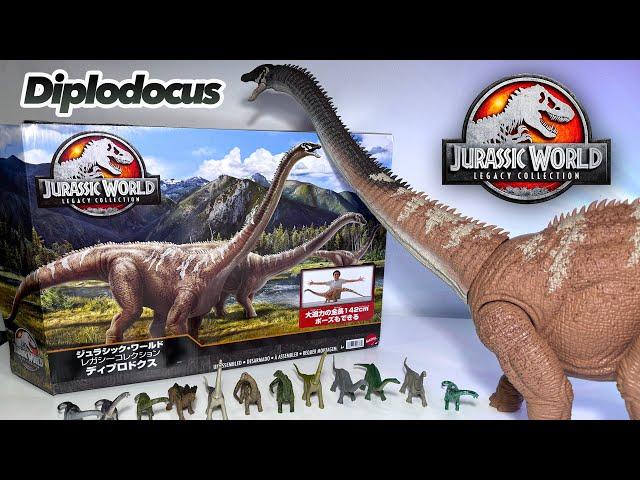 NEW Super Colossal Diplodocus & Sauropods Collection - Jurassic World Legacy Collection Diplodocus