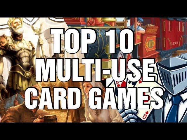 Top 10 Multi-Use Card Games