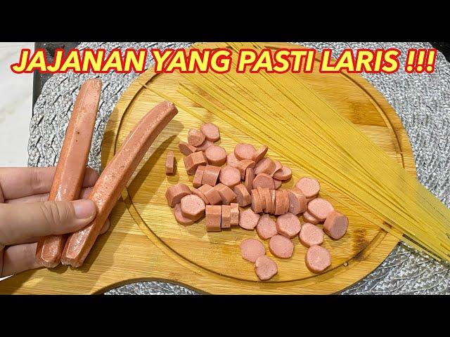 JAJANAN YANG PASTI LARIS IDE JUALAN DARI SOSIS SELALU JADI REBUTAN !!!