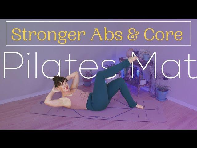 Stronger Core Pilates | No Equipment Pilates Mat