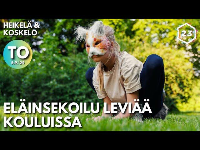 Eläinsekoilu leviää peruskouluissa | Heikelä & Koskelo 23 minuuttia | 965